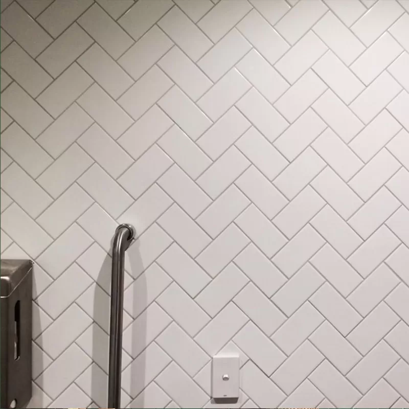 Gạch thẻ vuông cạnh trắng men khô KT 75x150mm M751500Y