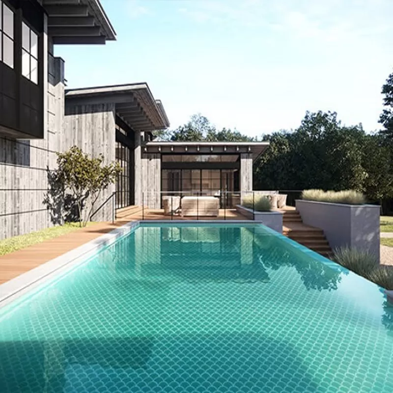 Gạch Mosaic vảy cá MHF90011