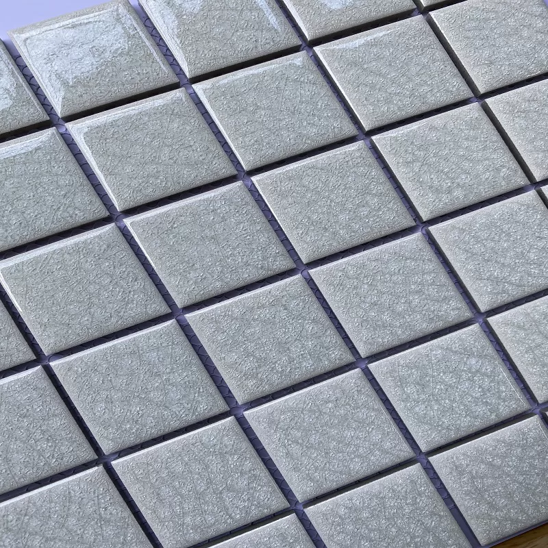 Gạch Mosaic Gốm Men Rạn 2 Lớp vỉ 305x305 mm mã MHG 932