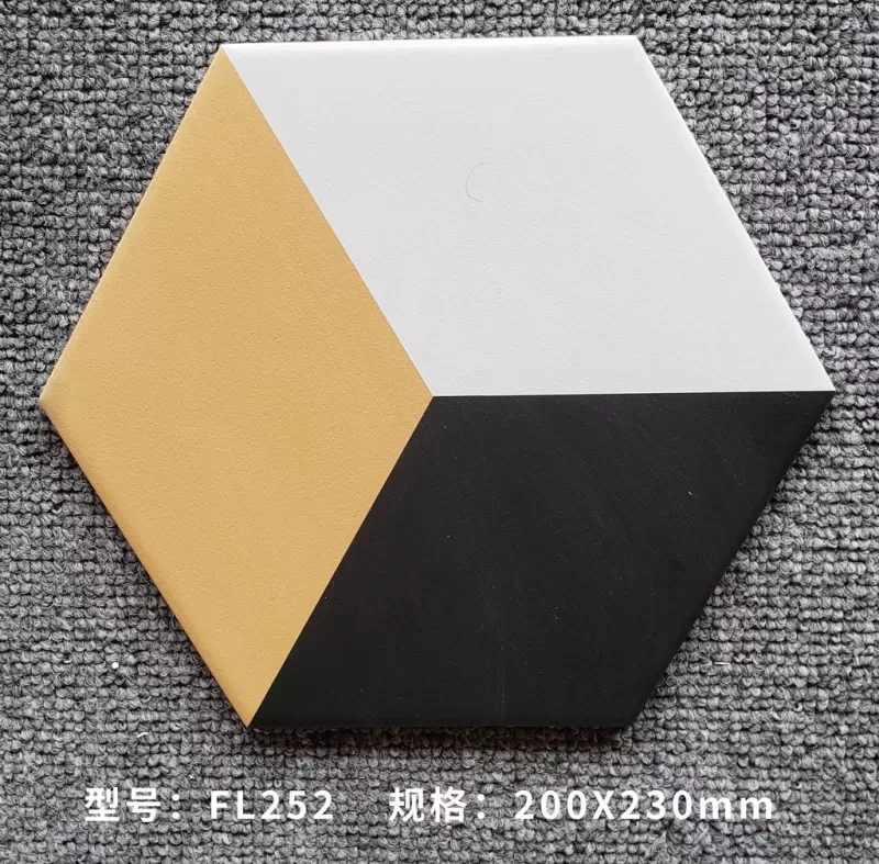 Gạch Bông lục giác 200x230x115mm FL252