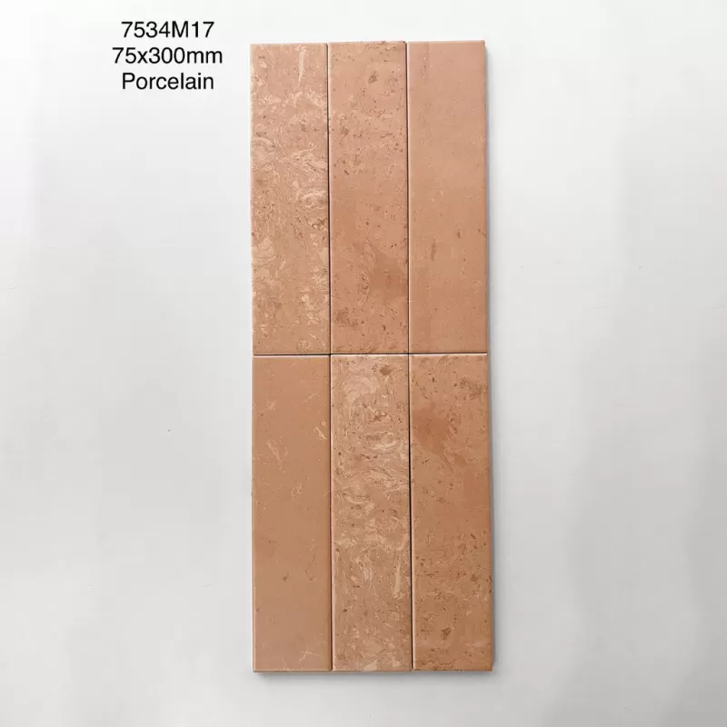 Gạch thẻ porcelain 75x300mm mã MD7534M17