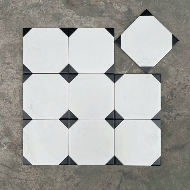 Gạch bông men KT 200x200mm mã F2118 (BD vàng)