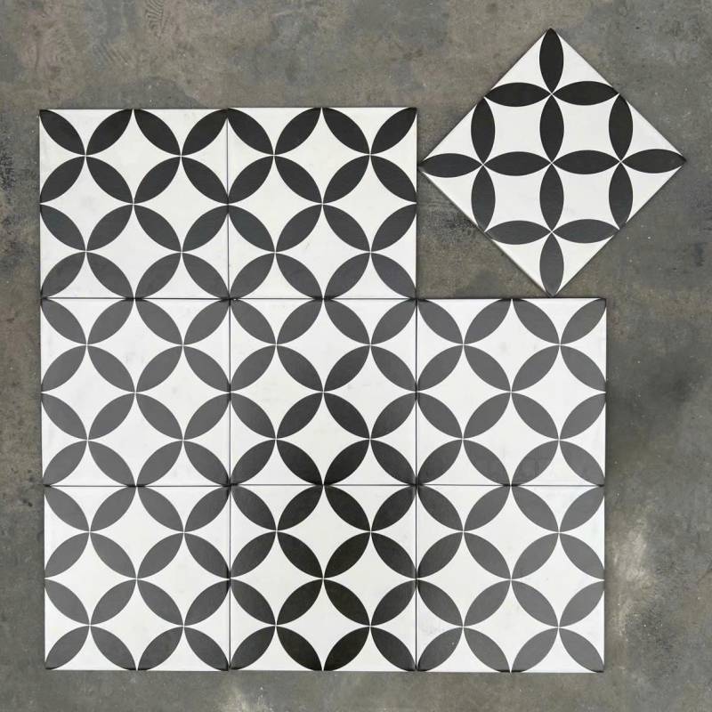 Gạch bông KT 200x200mm mã NT2014 (BD trắng)