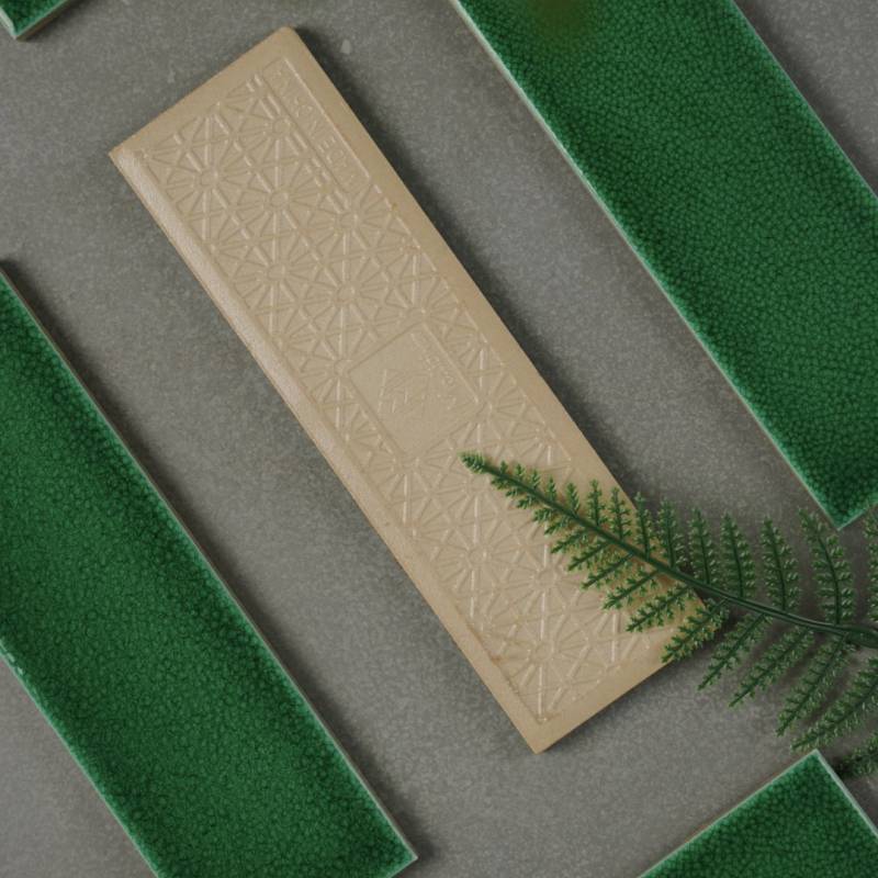 Gạch gốm men rạn KT 60x200mm xanh lá 60x200mm MBL60206-B