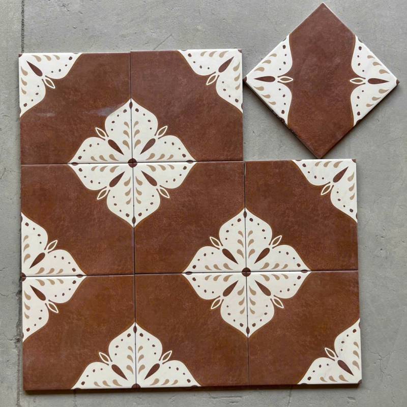 Gạch bông KT 200x200mm mẫu mới 2025 - DS01