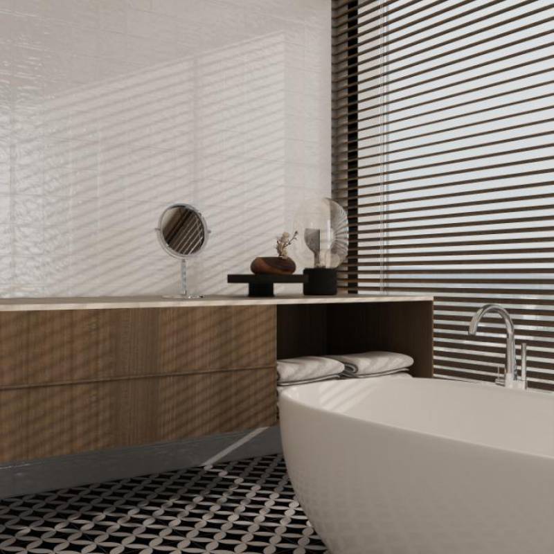 Gạch ốp tường giả thẻ 400x800cm men matt NF48Z01F