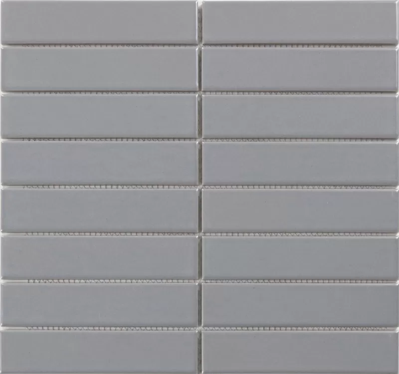 Gạch Mosaic que xám KT 32x145mm mã Y33F822