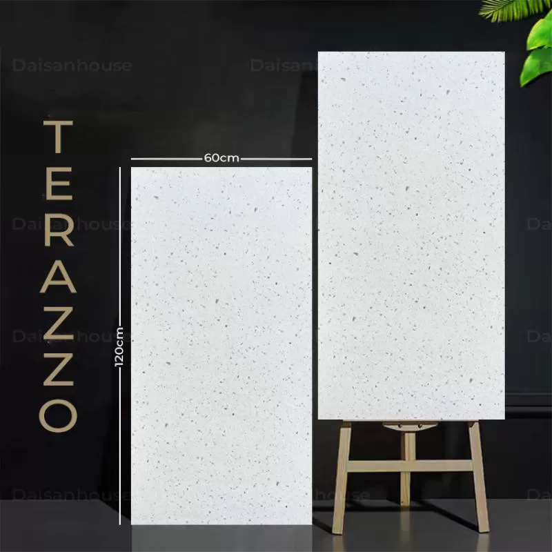 Gạch khổ lớn Terrazzo 600x1200mm mã 126013