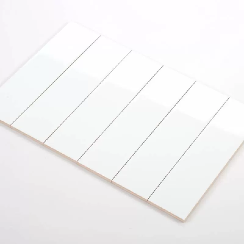 Gạch thẻ vuông cạnh trắng men khô KT 75x300mm M75300ZY