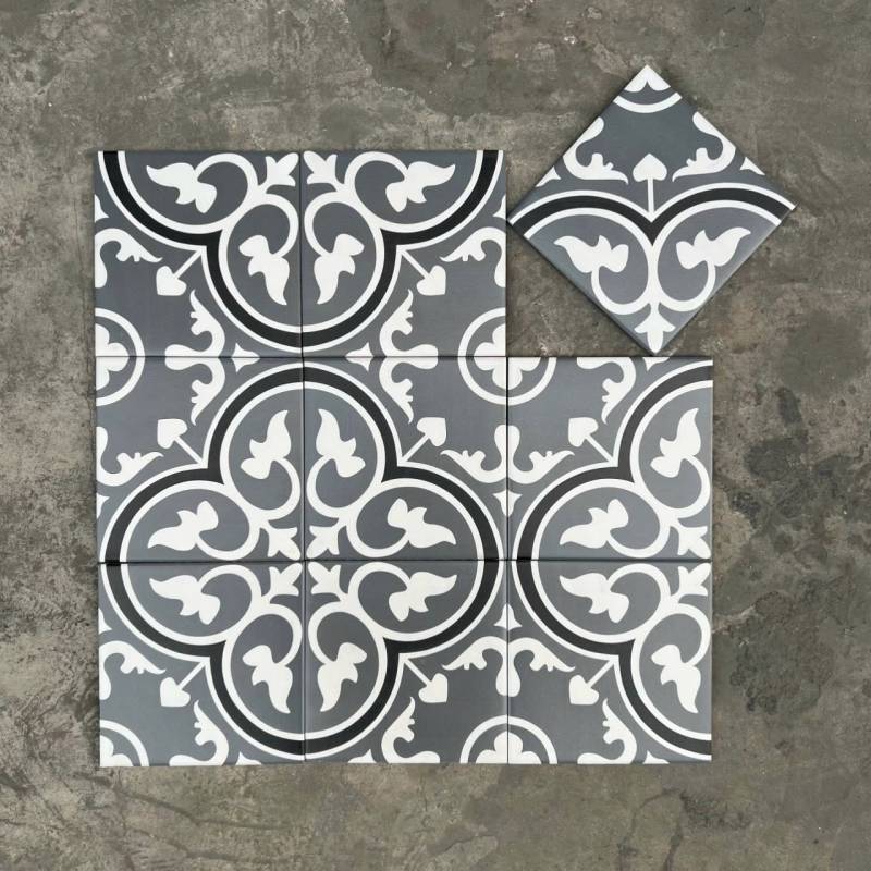 Gạch bông men KT 200x200mm mã 20135 (BD Vàng)