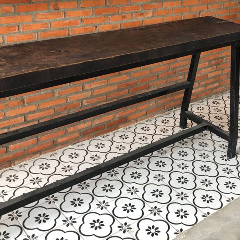 Gạch bông men KT 200x200mm F2086(BD vàng)