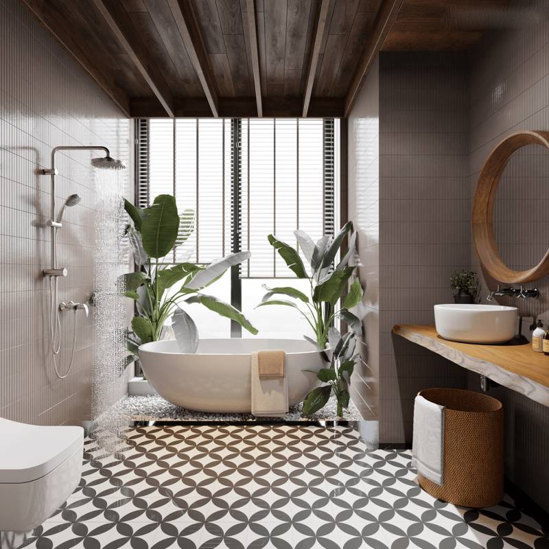 Gạch bông men KT 200x200mm mã F2114(REP07)