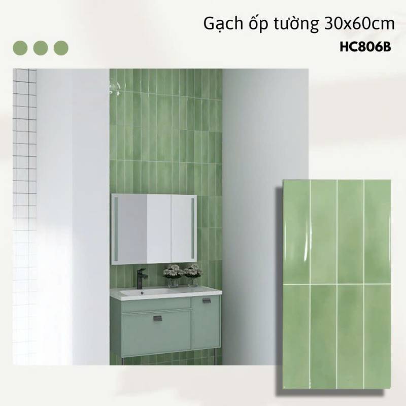 Gạch ốp tường KT 300x600mm NHC806B