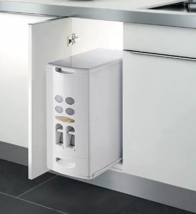 THÙNG GẠO NHẤN NÚT 2 LẦN HÀN QUỐC BLUWARE BG2N