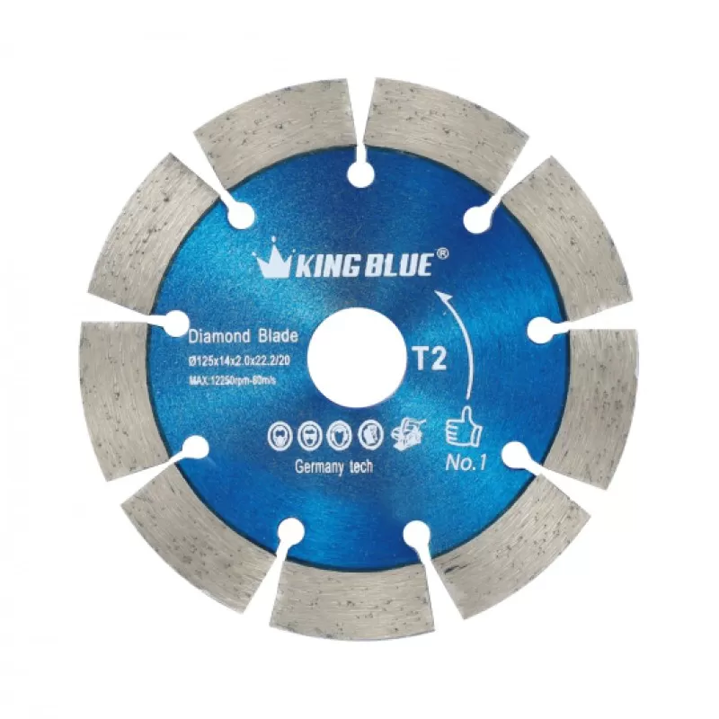 King Blue Granite Cutting Blade T2-125x2.0x14R