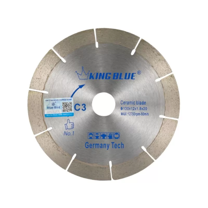 King Blue Tile Cutter Blade C3-130x12x1.8x20
