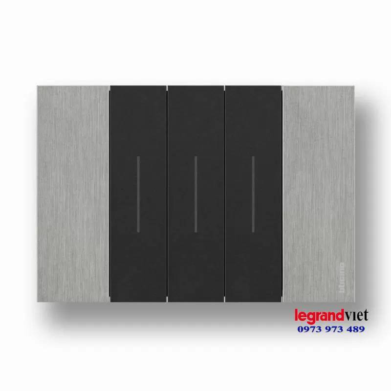Mặt công tắc Living Now màu Steel KA4803ZG