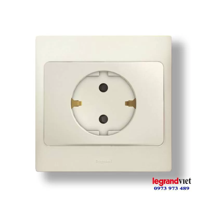 Ổ cắm schuko màu trắng Mallia – Legrand