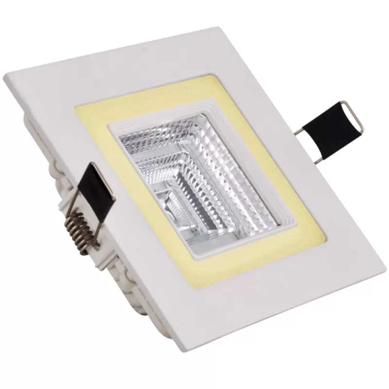 Đèn LED âm trần 3 chế độ ánh sáng Khaphaco ES-CE3-SQ 3W+3W 