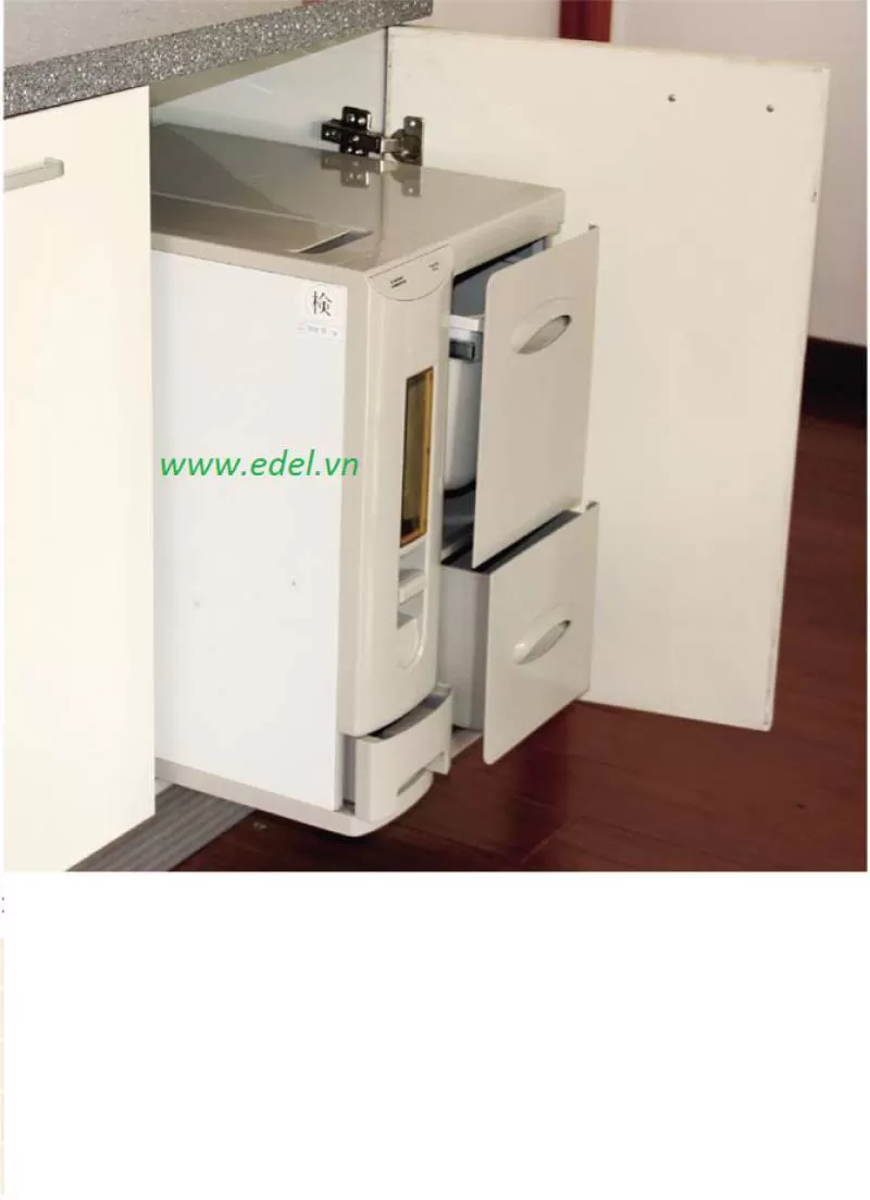 Thùng đựng gạo 3 ngăn cao cấp – TG10.450