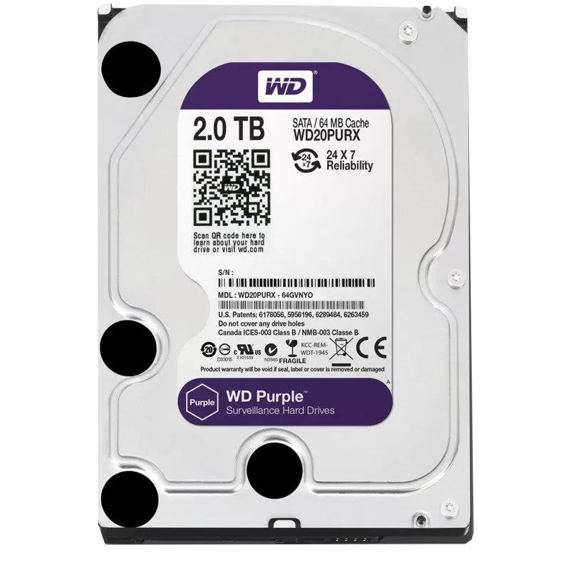 HDD 2TB WD20PURX-78