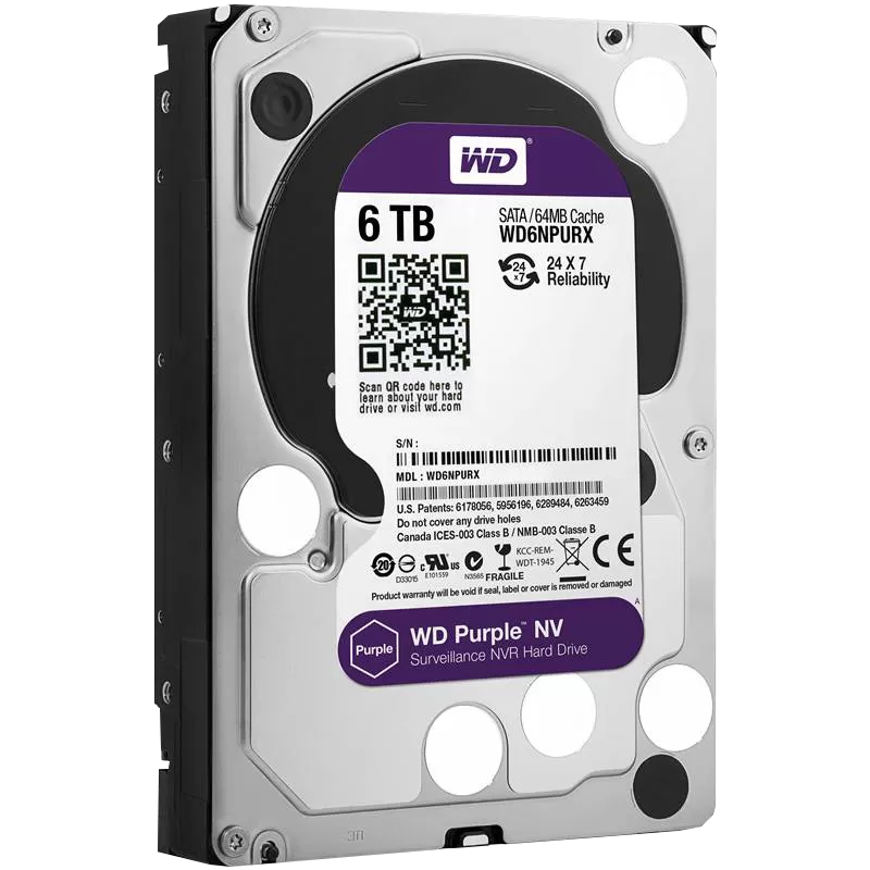 HDD 6 TB WD60PURX-78