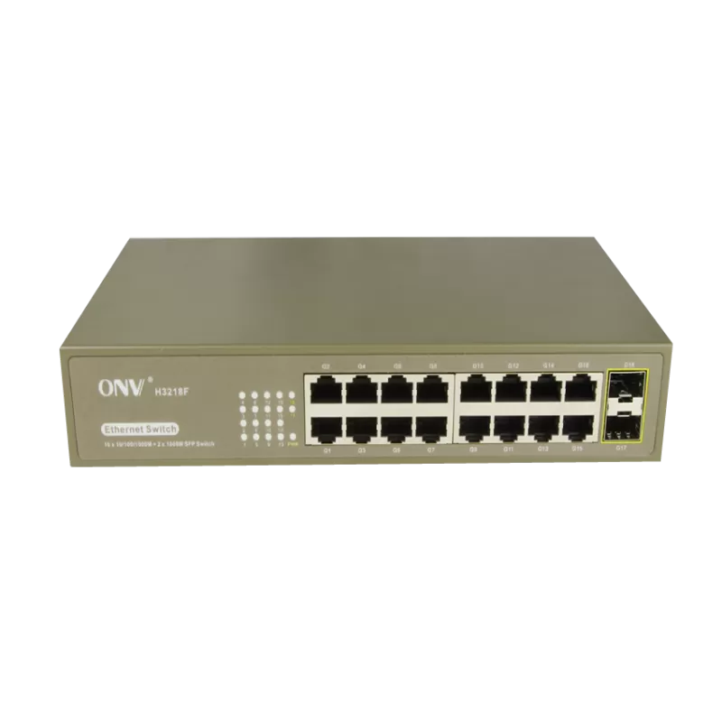 Switch 18 Port Gigabit ONV - H3218F