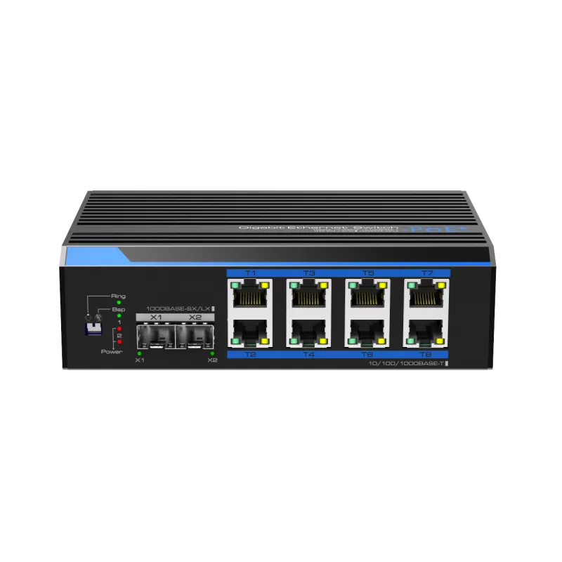 Switch công nghiệp 10 port UTP7208GE-POE