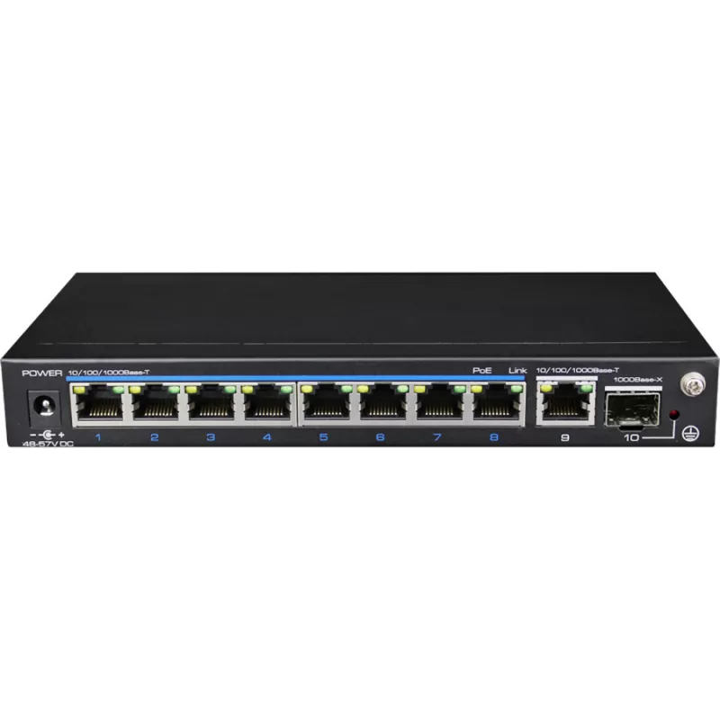 Switch POE 10 port Gigabit UTP3-GSW0802-TSP120
