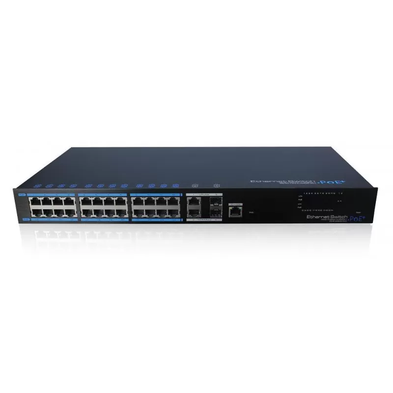 Switch POE L2 28 port UTP7224E-POE-L2