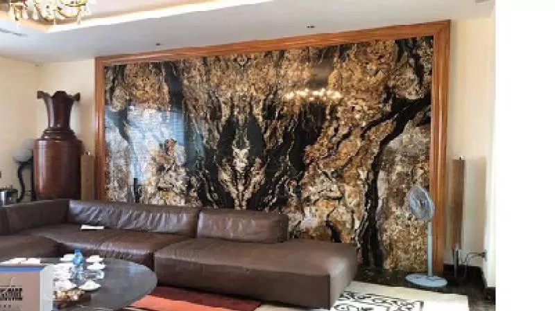 Đá granit ốp vách tivi