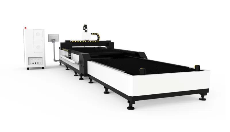 Máy cắt Laser sợi kiểu mở với bàn trao đổi ST-1530GW
