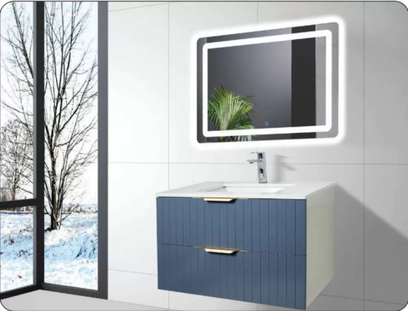 Tủ Lavabo LB 69 (trắng / xám)