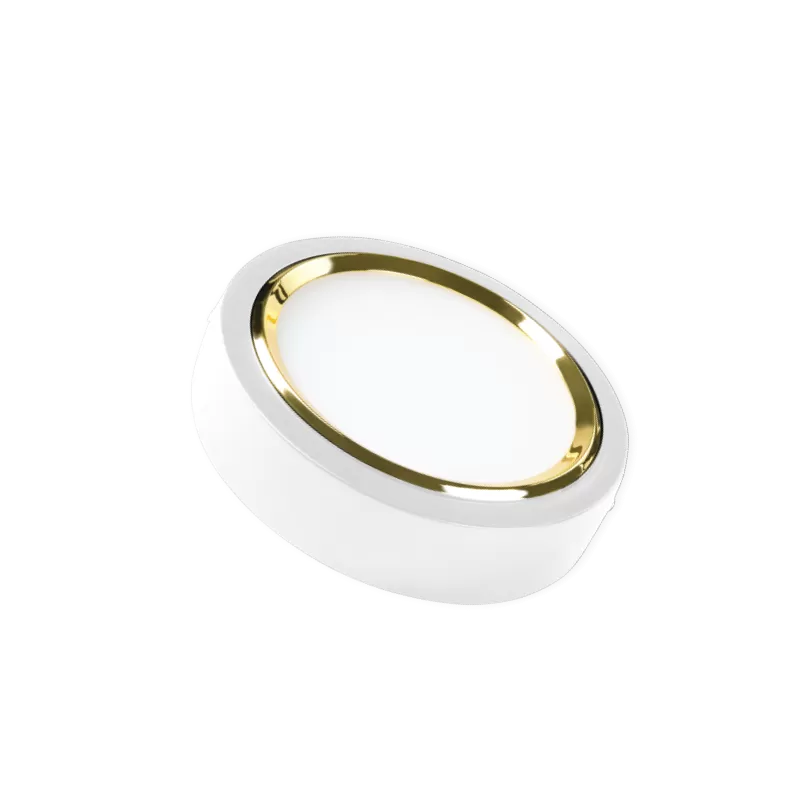 Đèn LED DOWNLIGHT 18W viền vàng 