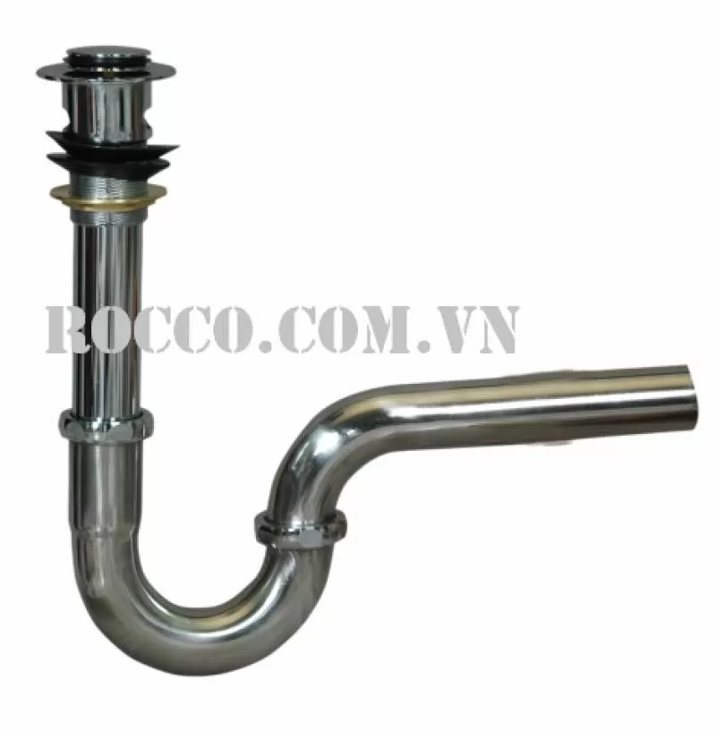 Xả nhấn lavabo inox- PVK003