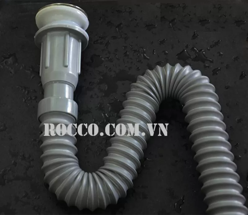 Xả lavabo ruột gà