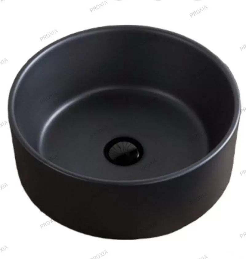 Lavabo tròn đen