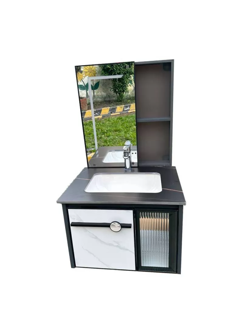 bộ tủ lavabo gương led 603