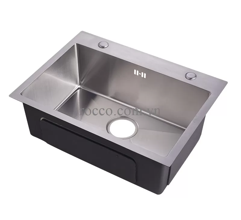 chậu rửa chén inox đúc PVK128