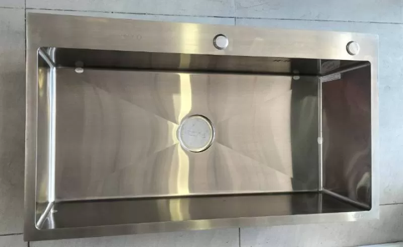 CHẬU RỬA CHÉN INOX 304 - MÃ SỐ PVK159