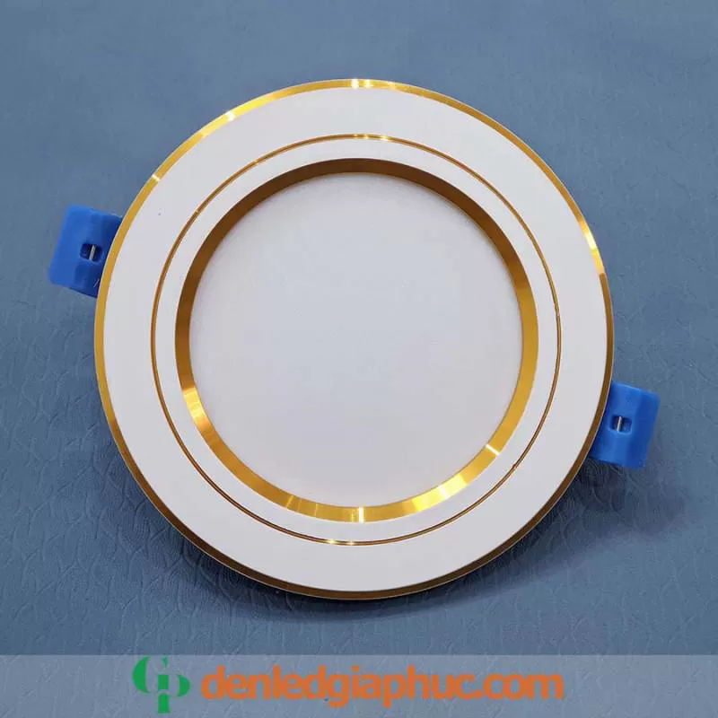 Đèn âm trần 7w 3 màu D90 DLT Clisun 