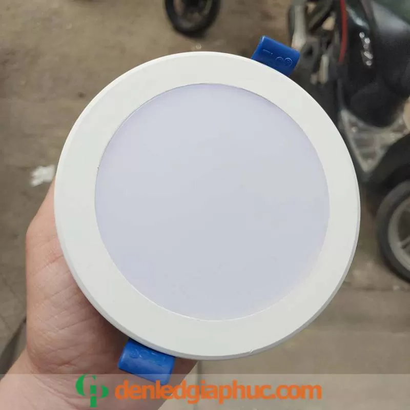 Đèn âm trần 8w D90 liền khối DOS TLC - 3 màu 