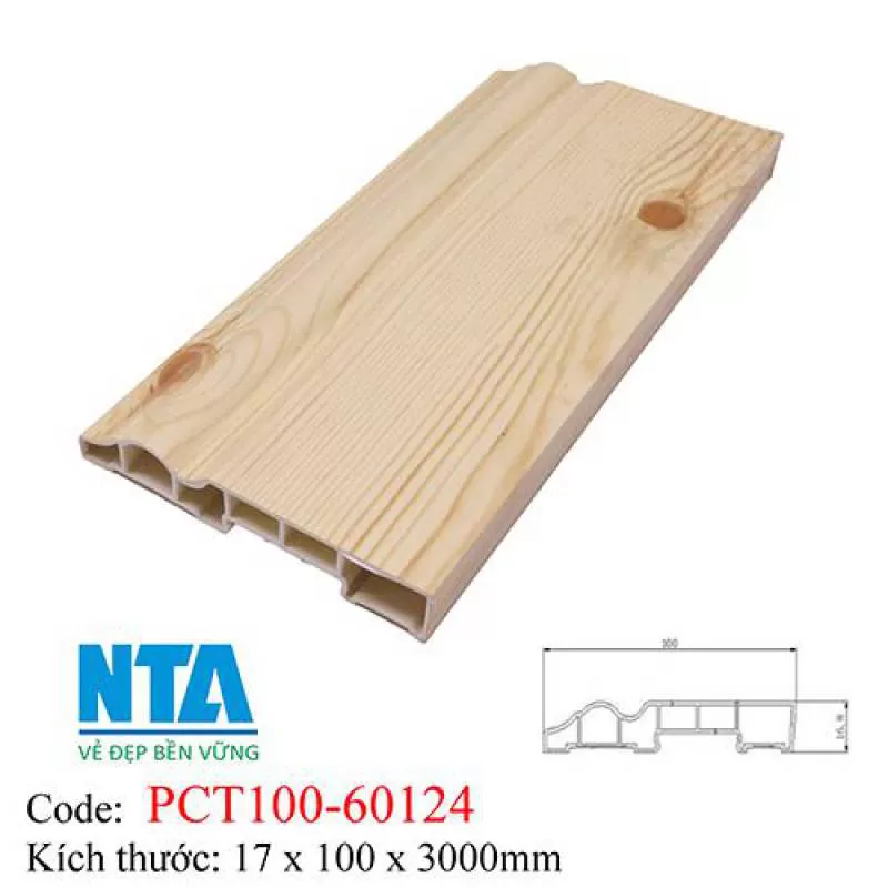 Phào chân tường PCT100-60124