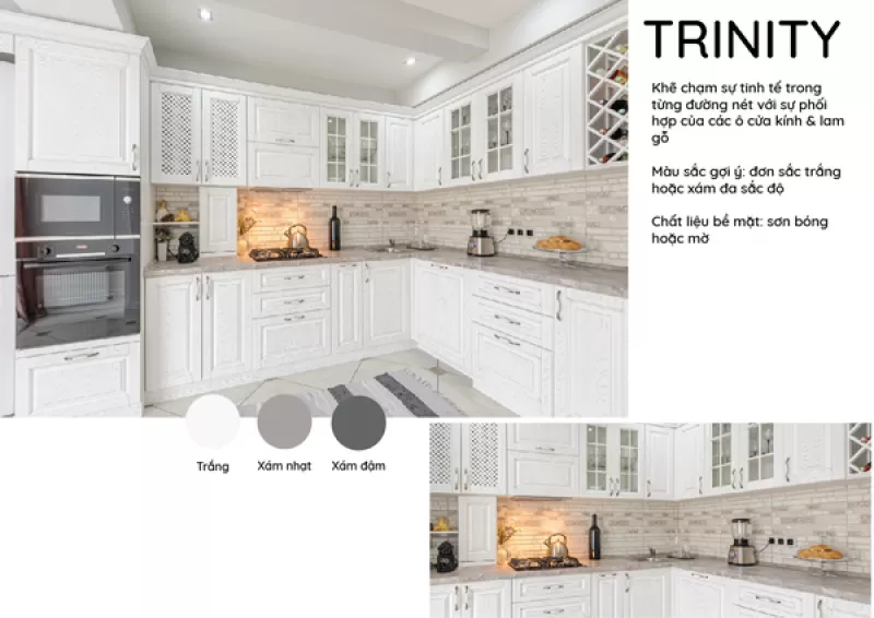 Tủ Kệ Bếp Trinity