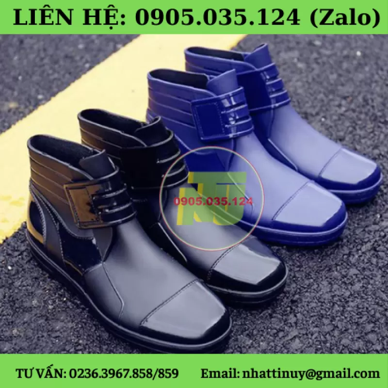 Giày đi mưa nam hàn quốc cho khách sạn