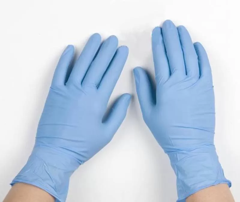 Găng Tay Cao Su Nitrile Không Bột