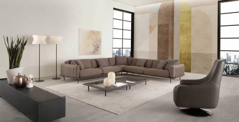 SOFA DA THẬT GEORGE 2252Chateau d'Ax 